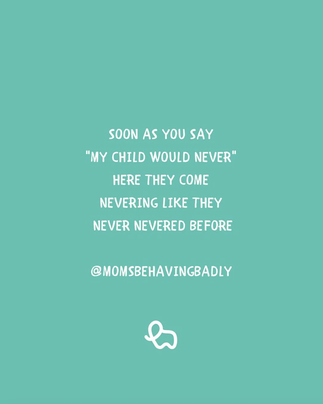Relatable Noomie motherhood post
