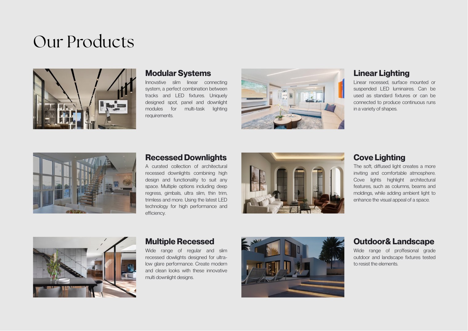 Uplight Group Architectural brochure page 4