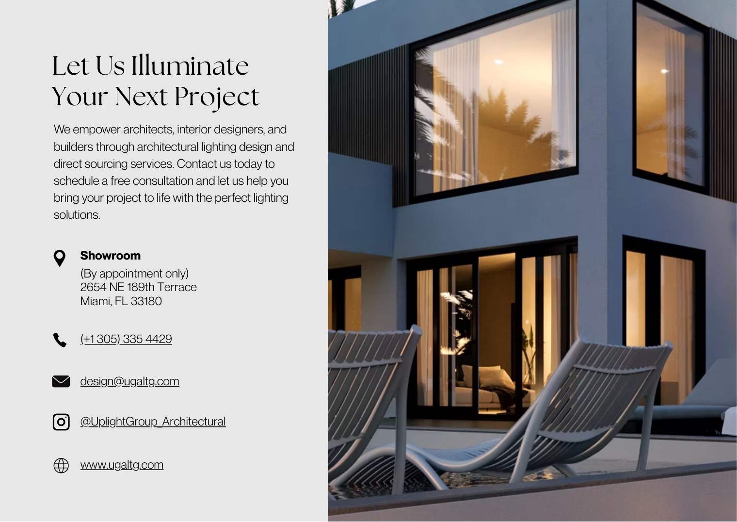 Uplight Group Architectural brochure page 6